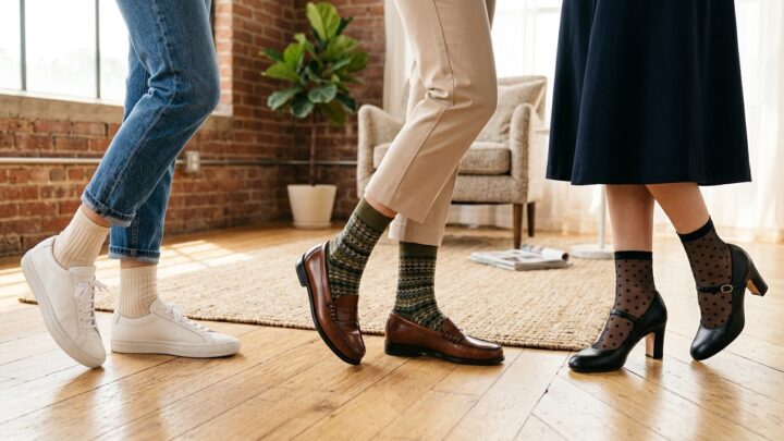 Sådan matcher du sokker med dine hverdaysoutfits