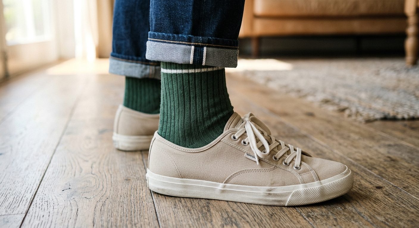 Sådan matcher du sokker med dine hverdaysoutfits